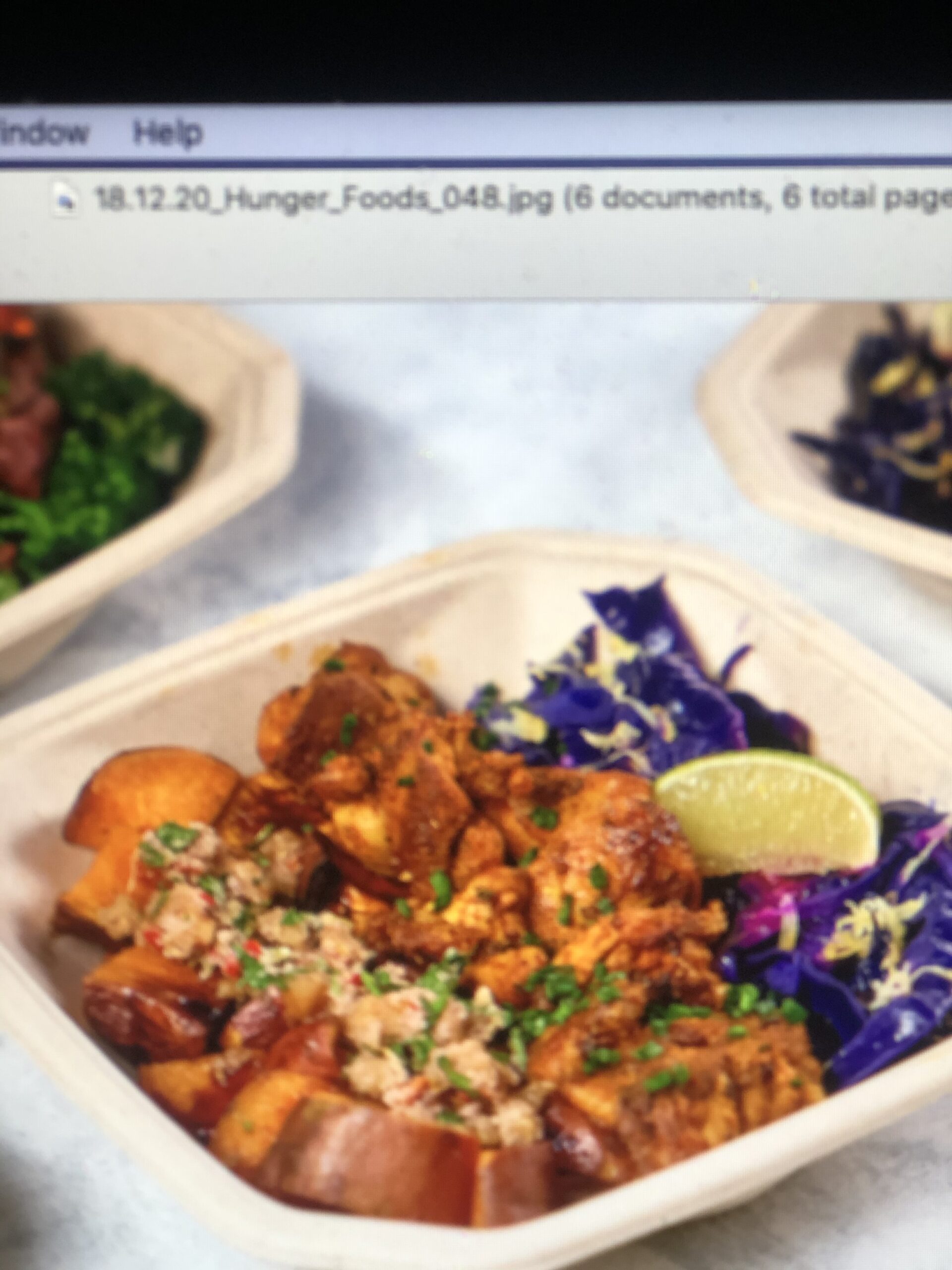 HUNGER catering at an event